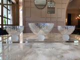 Classic Crystal Bowls & Tray Set