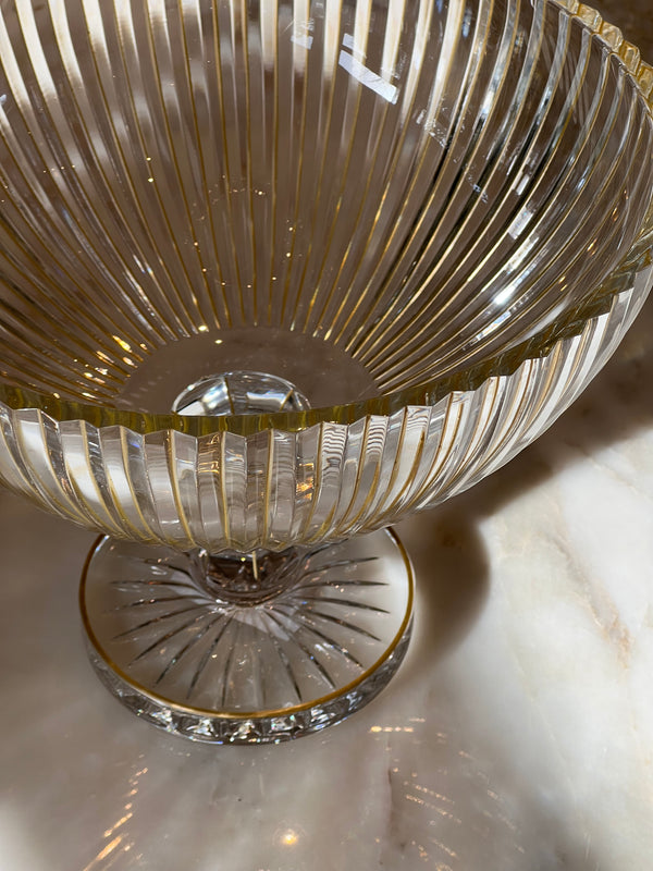 Elegance Footed Crystal Bowl