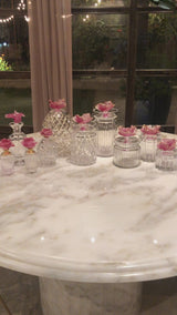 Roseate Fluer Crystal Jars