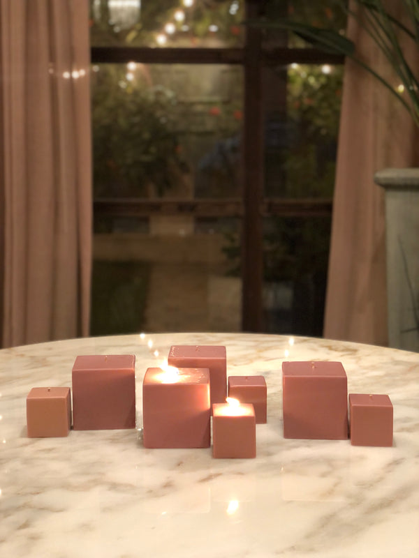 Tunisian Rose Scented Candle Set