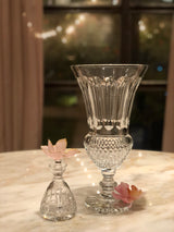 Vase & Perfume Bottle Pink Coral Set