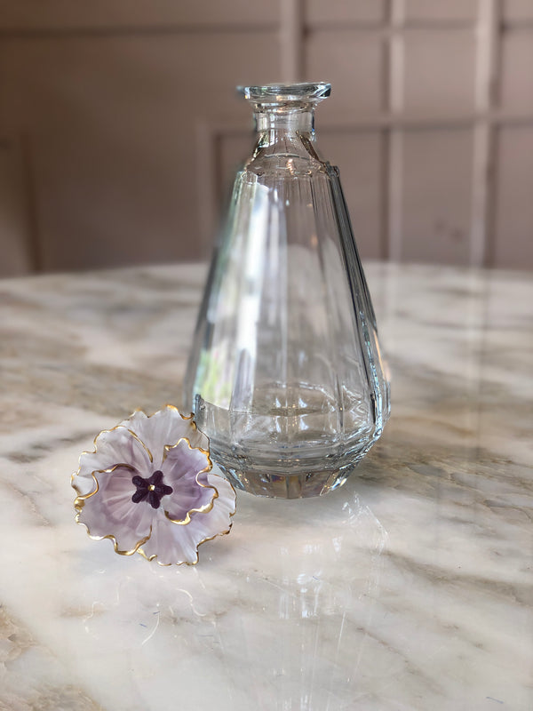 Venus Long Carafe Mauve Fleur