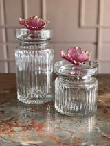 Roseate Fluer Crystal Jars