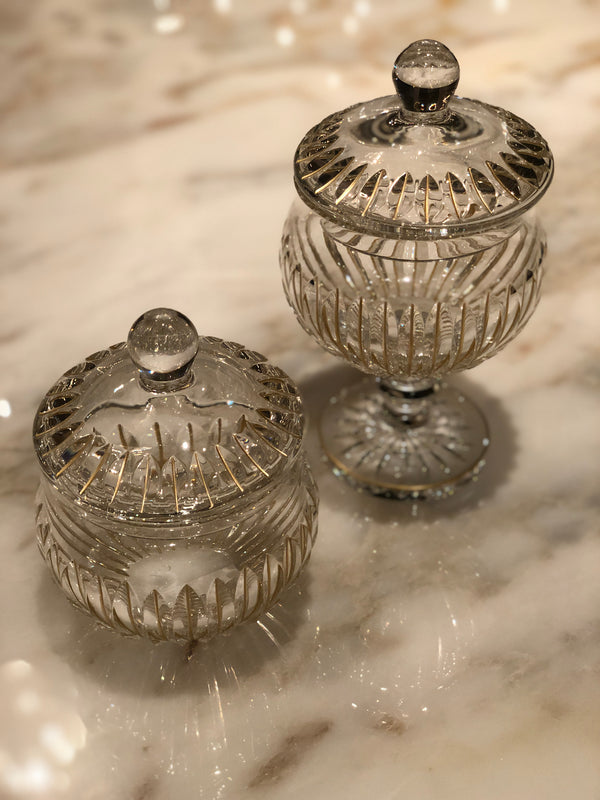 Timeless Bonbonniere Crystal Jars