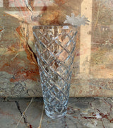 Frosted Flower Crystal Vase