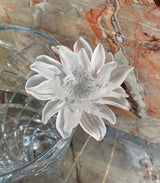 Frosted Flower Crystal Vase