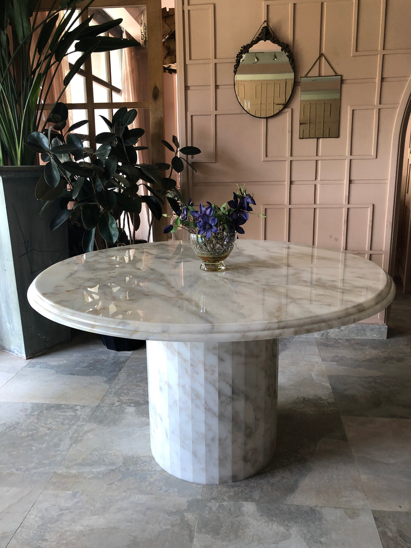 Exotic Italian Marble Table