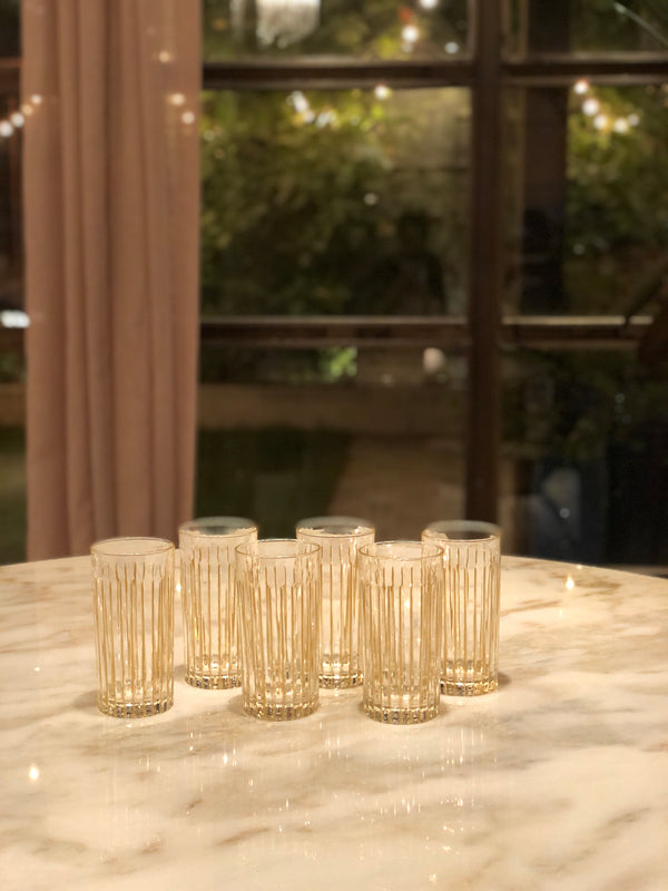 Timeless Crystal Tall Glass Set