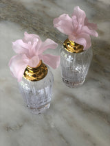 Coral Pink Fluer Perfume Bottles