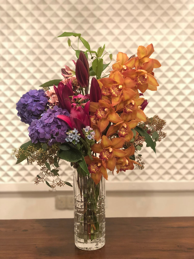 Classic Vase Flower Arrangement